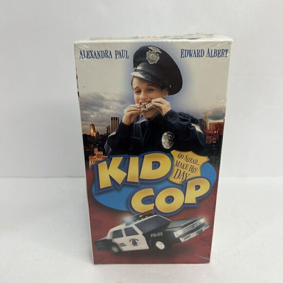 Kid Cop (VHS, 1998) Alexandra Paul Edward Albert - Sealed New Rare - Picture 1 of 5